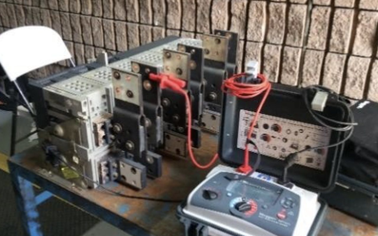 Pruebas eléctricas a equipo industrial