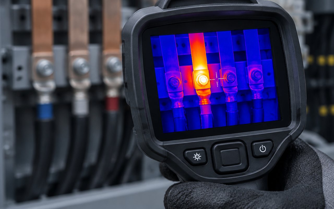 Termografía industrial para mantenimiento predictivo